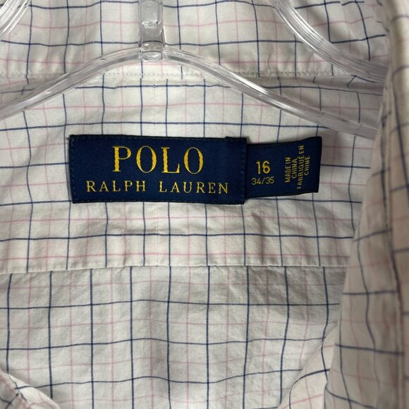 Polo Ralph Lauren Mens Shirt 16 Office Work Capsule Everyday Basic Staple Dress - Picture 10 of 11